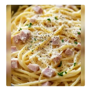 Ham And Cheese Pasta
