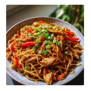 Hakka Noodles Chicken