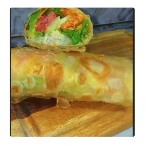 Fresh Or Grilled Vegetables Wrap