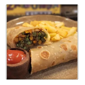 Fresh Or Grilled Vegetables Wrap